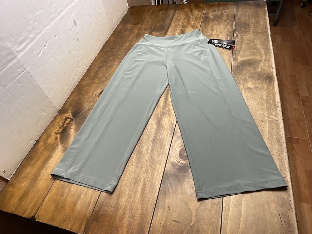 Sympli Clean Cocktail Pants Sage Green Size 6 Retail $119